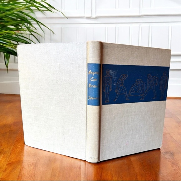 VINTAGE 1939 Anyone Can Draw! - Illustrated Art Instruction Book - Picture 3 of 9